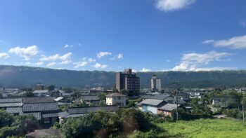 病棟食堂からの眺め